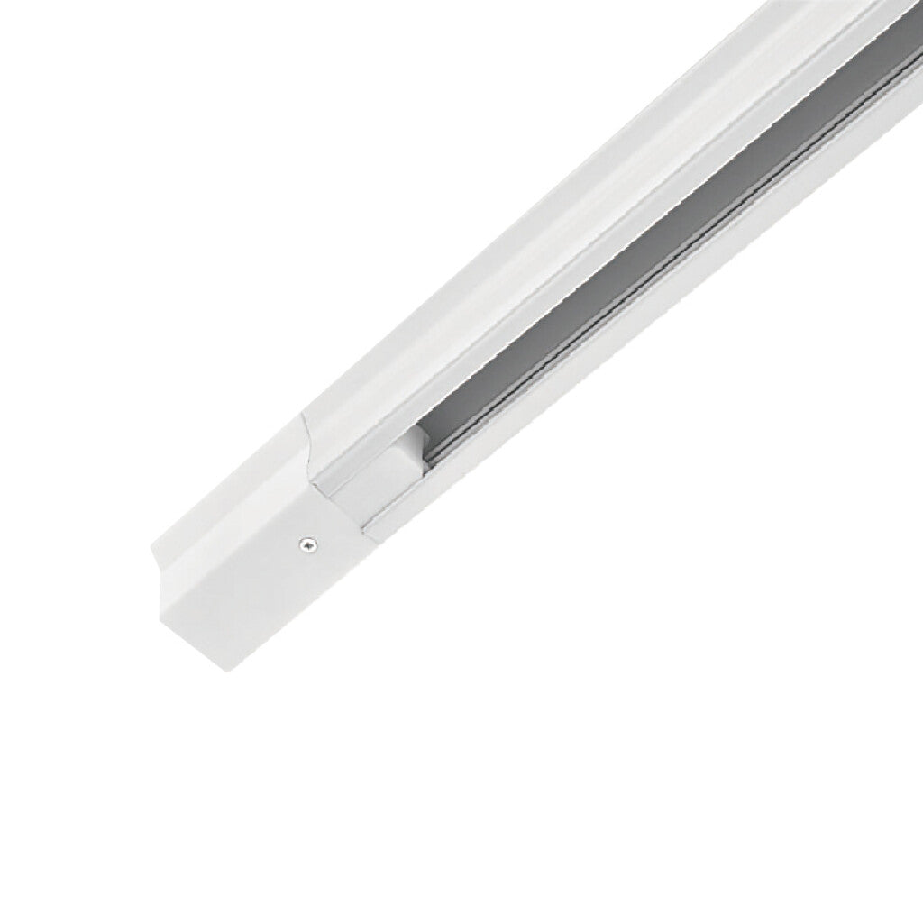 Riel de 1 metro, blanco, incluye alimentador - IX4100