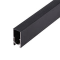 Riel magnético de 1 metro, negro, adosar/suspender - IX4300