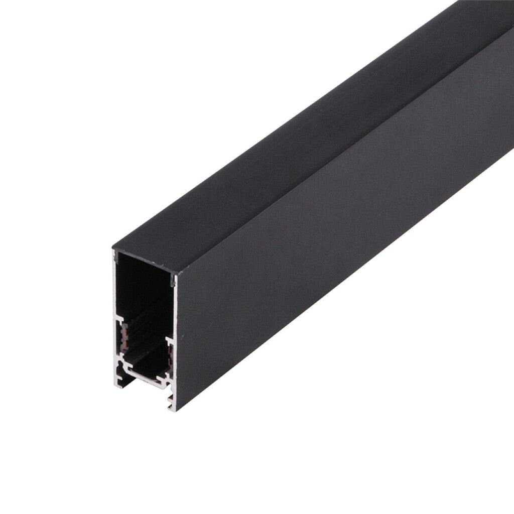Riel magnético de 1 metro, negro, adosar/suspender - IX4300