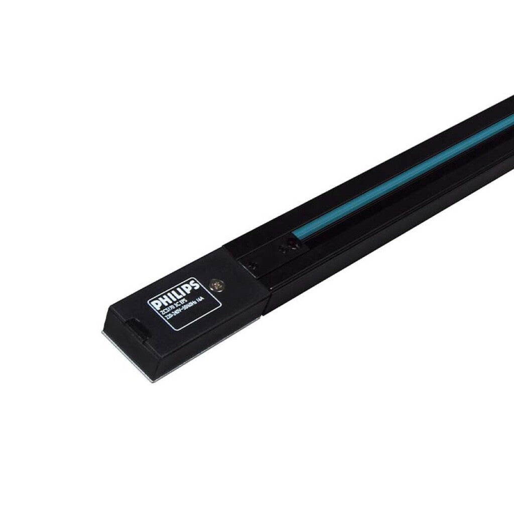 Riel negro para adosar spots 1mt - PH9330X