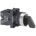Selector 2 pos. 1NA maneta larga ø22mm negro Easy - TL5024