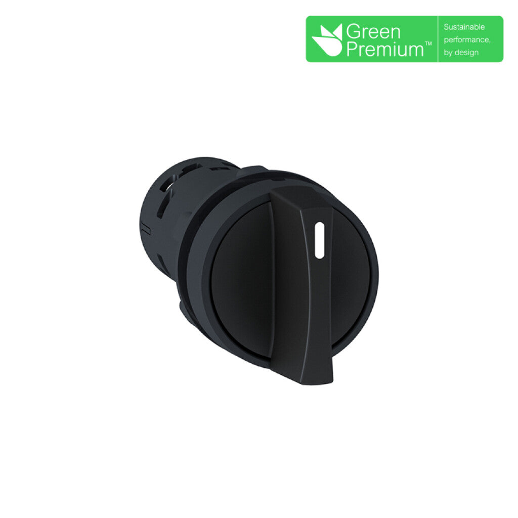 Selector monoblock 3 pos. 2NA maneta corta ø22mm - TL5083