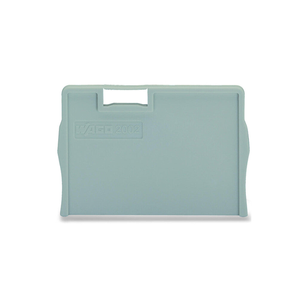 Separador bornes serie 2002 de 2,5mm² gris - WG0401