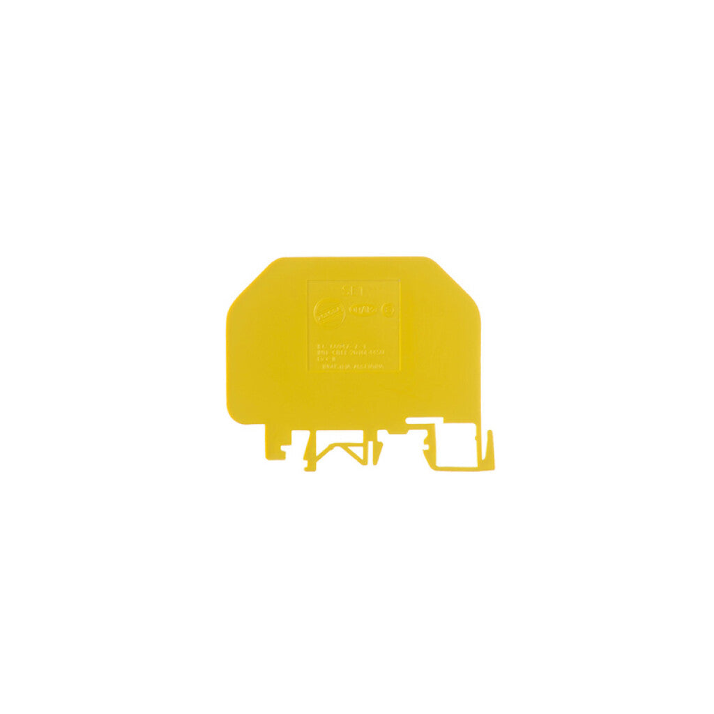 Separador plástico univ. amarillo 64x52mm 2mm - ZO5243