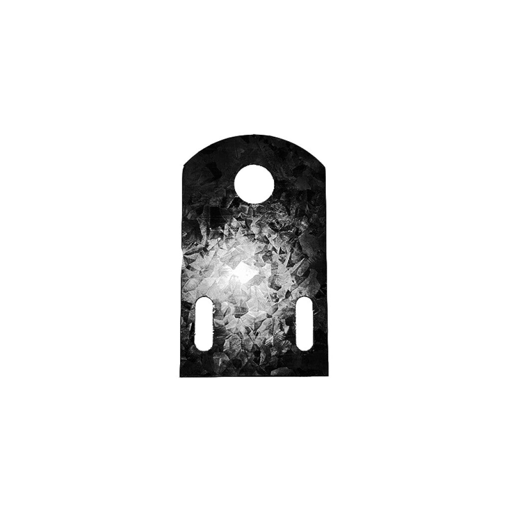 Soporte Zincgrip pu plano p/cupla caño 1 1/4" - X42093