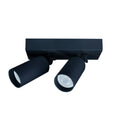 Spot ANTVERP doble negro p/lámp. GU10 (no inc.) - MN0506