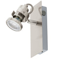 Spot de pared níquel mate 1XGU10 incl 3,3W TUKON 3 - EG0780