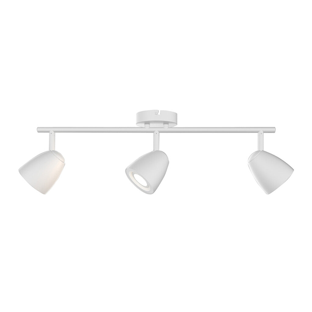 Spot de techo blanco tipo varal 3 luces 3XGU10 - IX9732