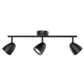 Spot de techo negro tipo varal de 3 luces 3XGU10 - IX9726