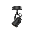 Spot de techo negro vintage base redonda 1XGU10 - IX9734