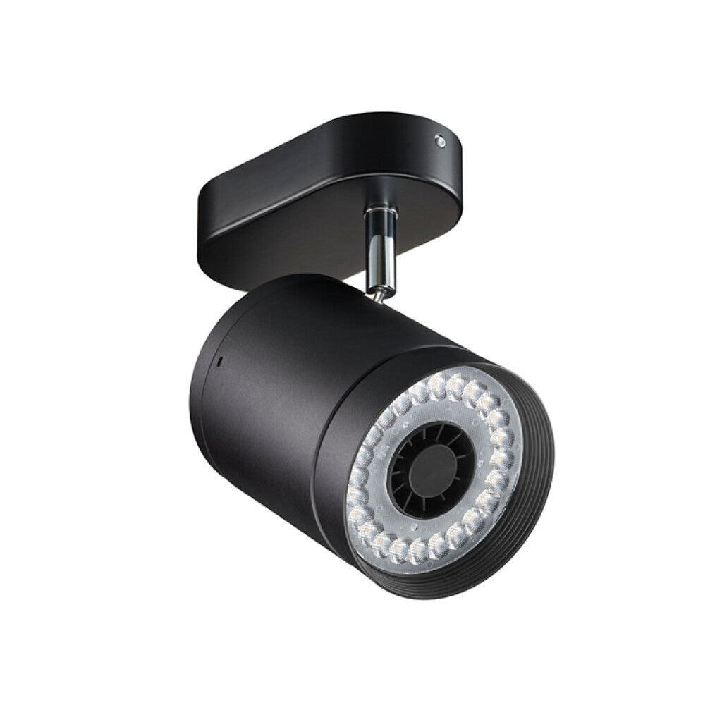 Spot LED con base, color negro/33W, cálido - PH9240
