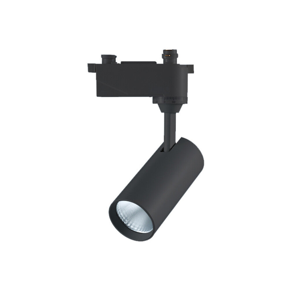 Spot LED integrado p/riel 10W luz neutra 36° negro - NV0500X