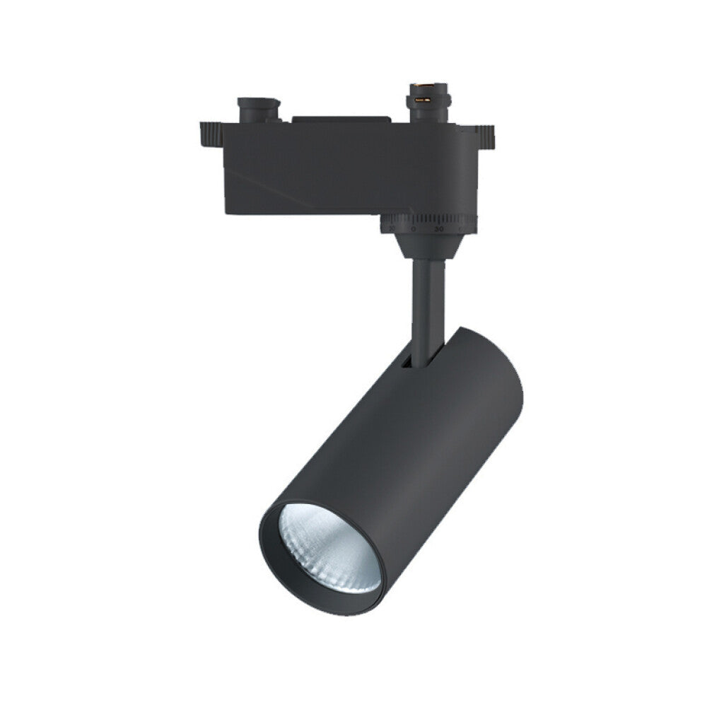 Spot LED integrado p/riel 20W luz neutra 36° negro - NV0504X