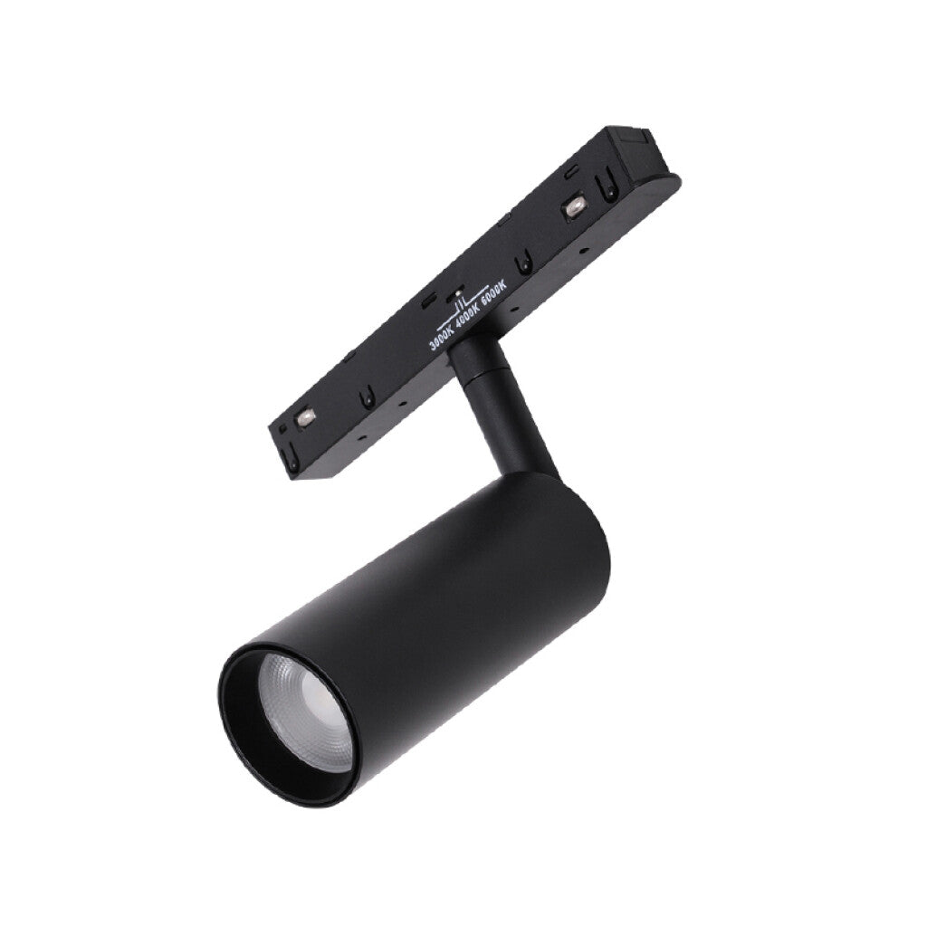 Spot Led p/riel magnet. 10W 700lm 3tonos 24° negro - ZU0531