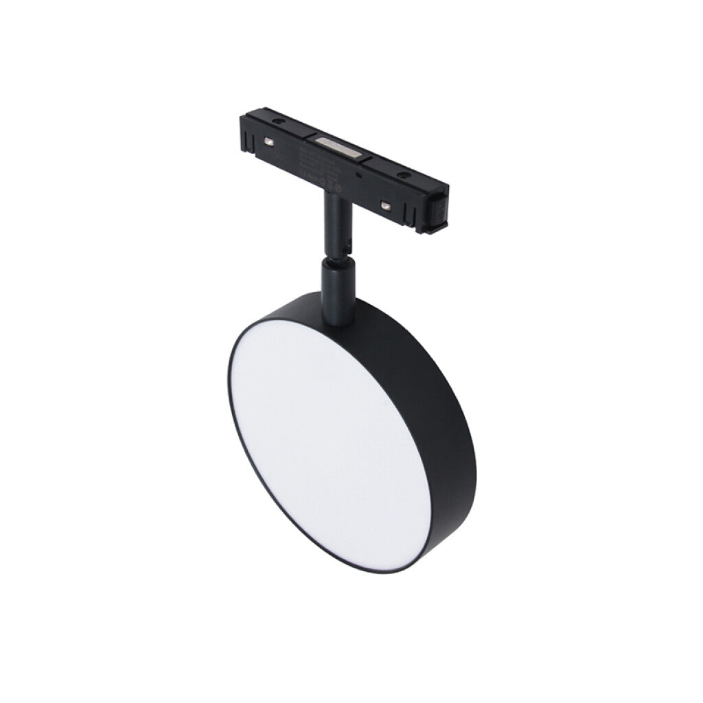 Spot led para riel magnético negro 9w 840 Lm cálido - IX4358