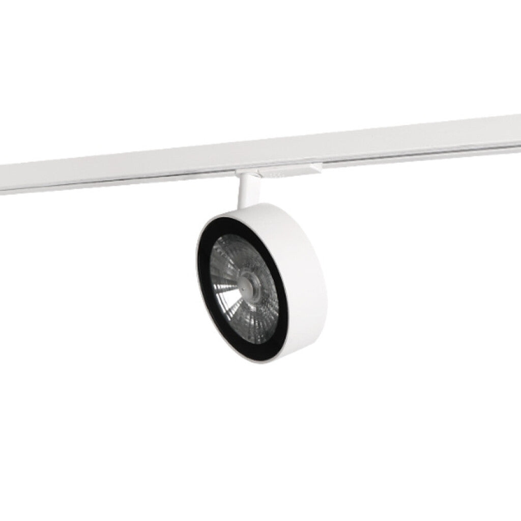 Spot LED para riel, tipo AR111, color blanco - KE2137