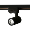 Spot LED riel aluminio negro 6W 600Lm cálido - IX4109