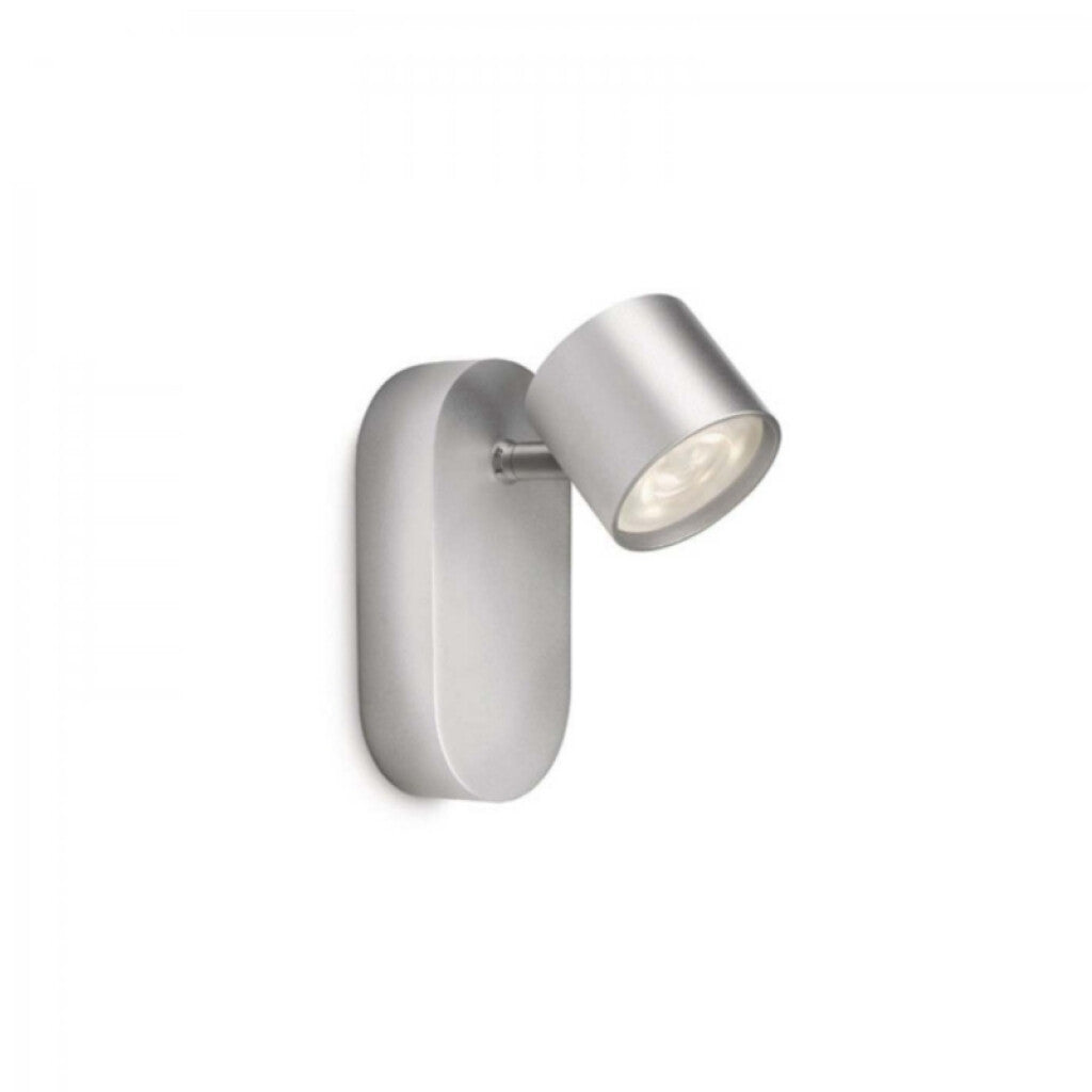 Spot oval LED 1x4W 3000k 230lm STAR aluminio - PH5012