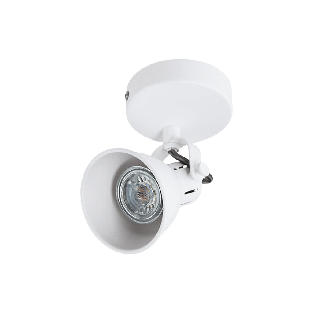 Spot pared blanco 1XGU10 INCL 3,3W base Ø10 SERAS1 - EG3280