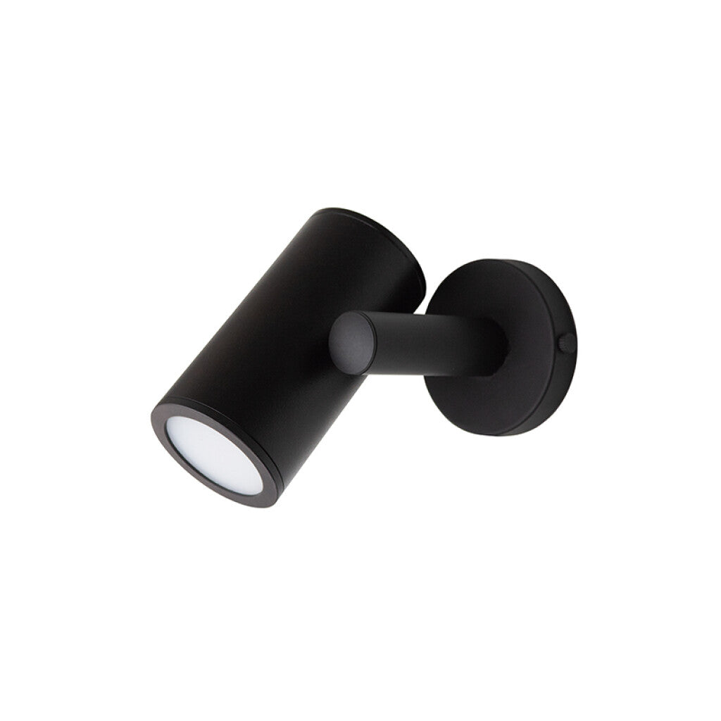 Spot pared direccionable alu.negro exterior 1xGU10 - BM4000