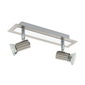 Spot pared níquel/cromo 2XGU10 inc 2X5,5W ROTTELO - EG3202