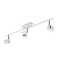 Spot varal blanco 3XGU10 INCL 5W 3000K VERGIANO - EG2196