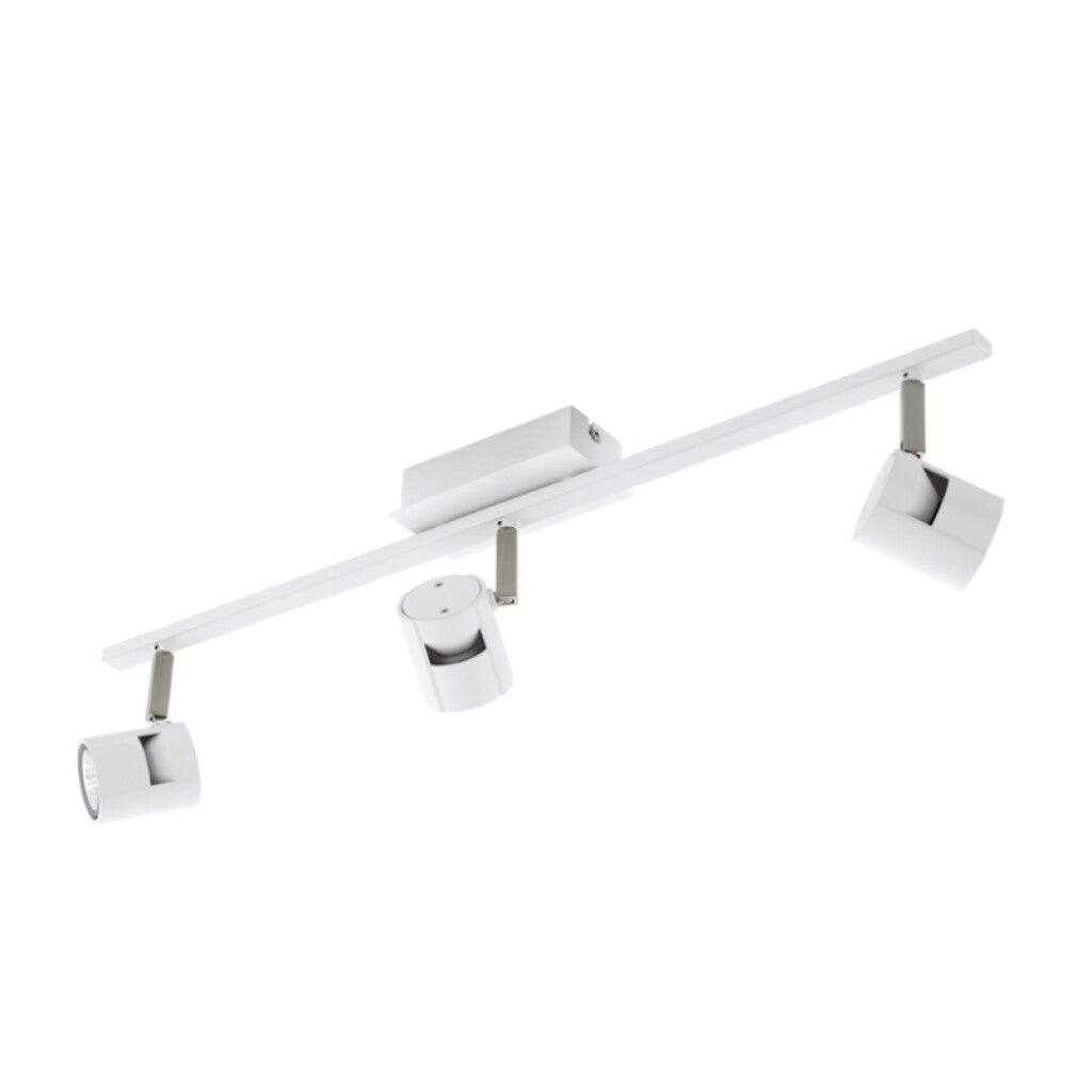 Spot varal blanco 3XGU10 INCL 5W 3000K VERGIANO - EG2196