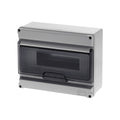 Tablero de adosar din 12 módulos puerta fumé, IP65 - GR5064