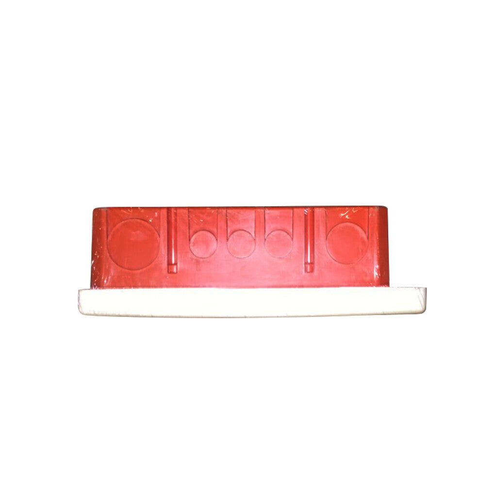 Tablero de embutir 12 módulos con puerta blanca - CO7804