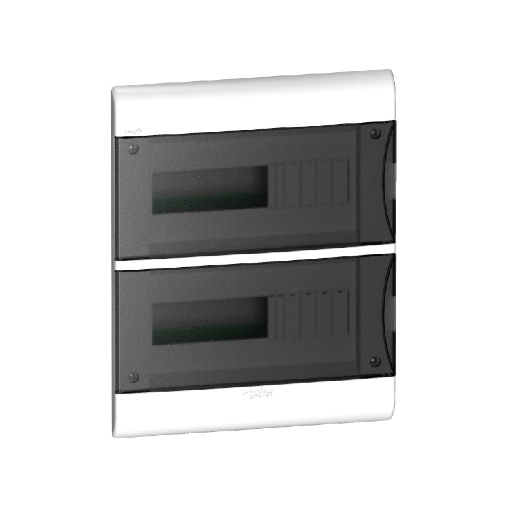 Tablero de embutir 24 módulos c/puerta fumé - MG1930