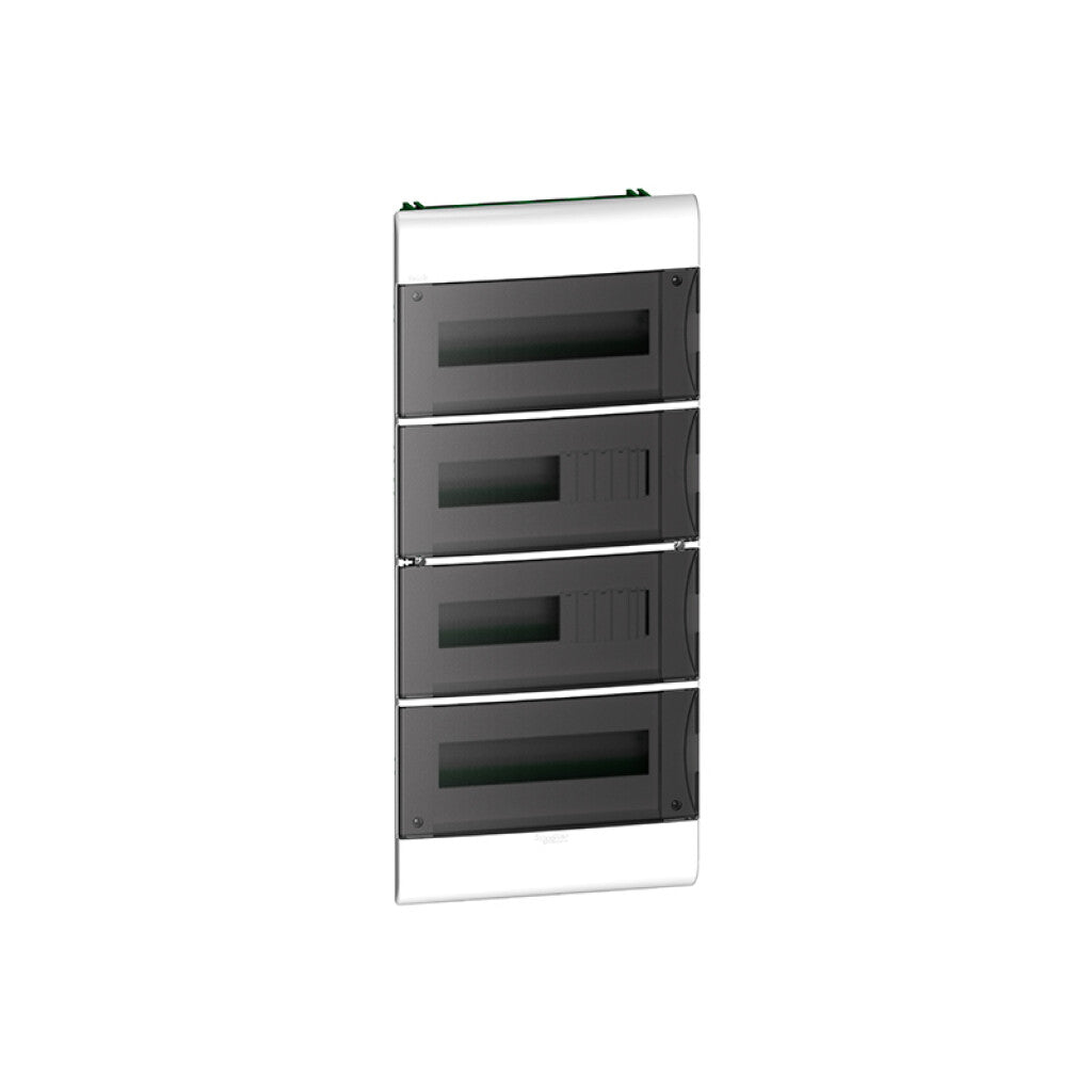 Tablero de embutir 48 polos c/puerta fumé - MG1932