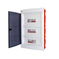Tablero de embutir 54 módulos con puerta blanca - CO7810