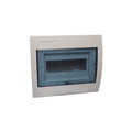 Tablero de embutir 8 módulos con puerta fumé - TA4022