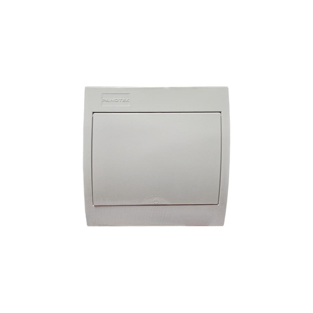 Tablero de exterior 6 módulos con puerta blanca - TA4031