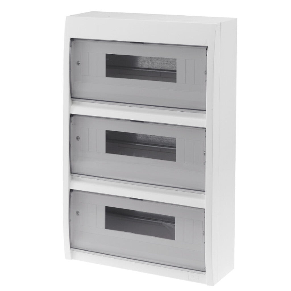 Tablero din 36 mód, puerta transp. 310x495x250mm - GR6336