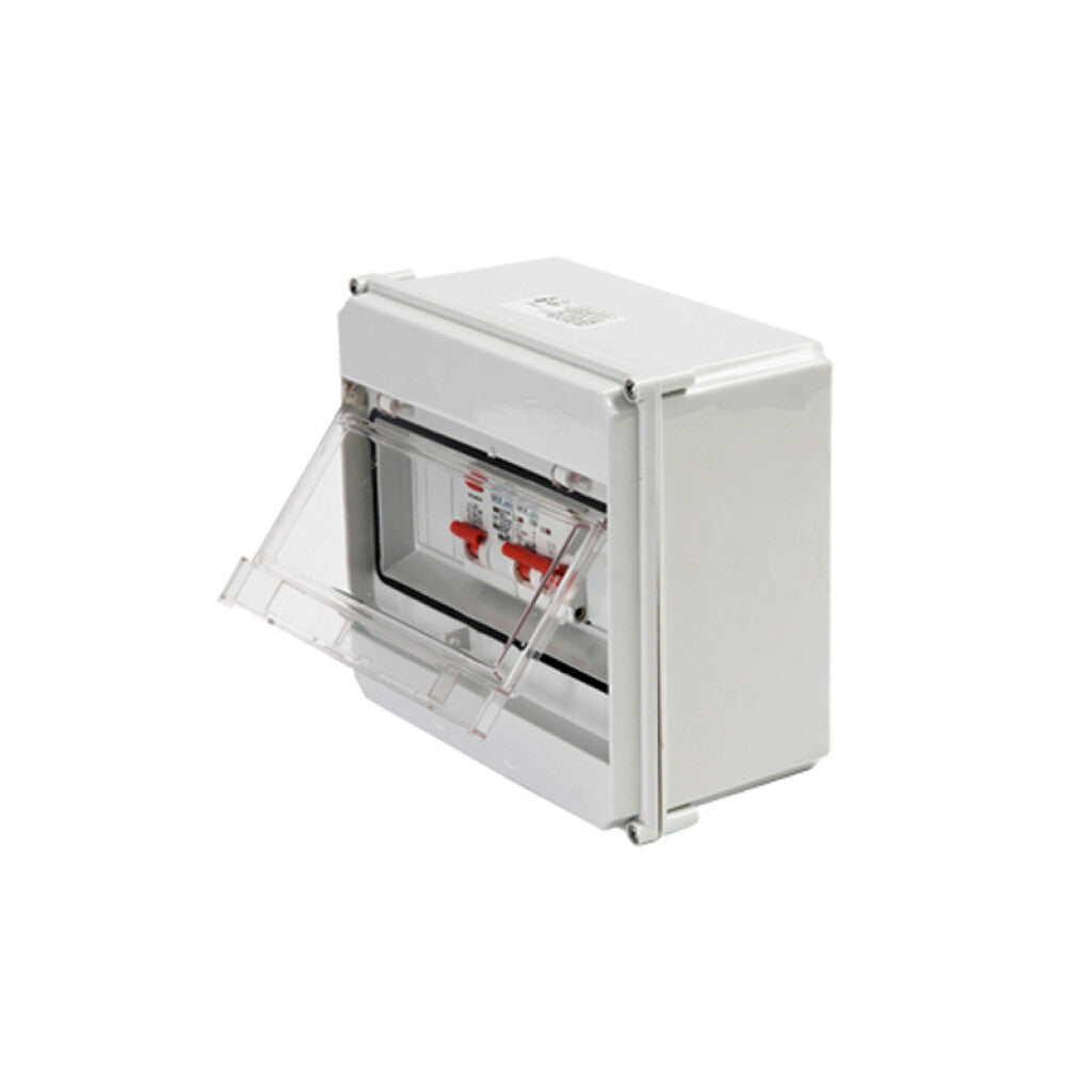 Tablero emb./ext. IP54 din 4 mód. 146x106x91mm - CO7412