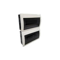 Tablero embutir 24 mód. DIN puerta fumé - CO7459