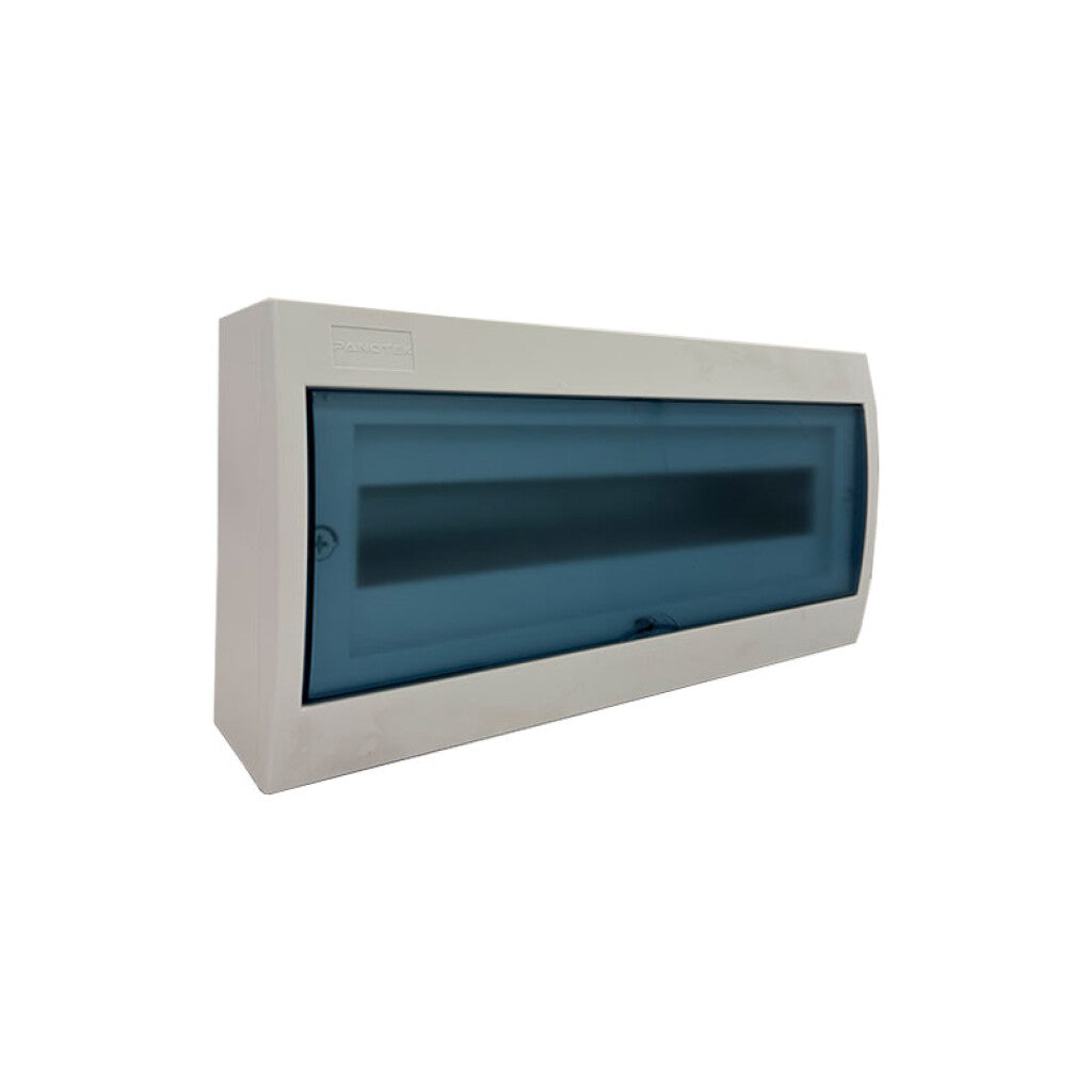 Tablero exterior 18 módulos c/puerta fumé - TA4044