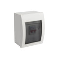 Tablero exterior 4 mód. DIN puerta fumé - CO7440