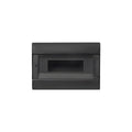 Tablero exterior 8 modulos color negro - C10391N