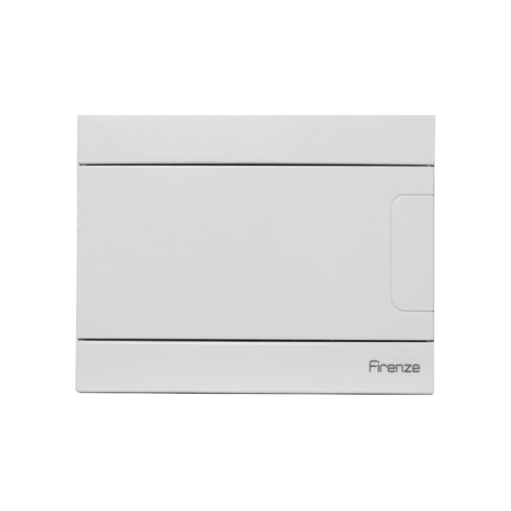 Tablero exterior 8 módulos, puerta blanca -Firenze - C10390