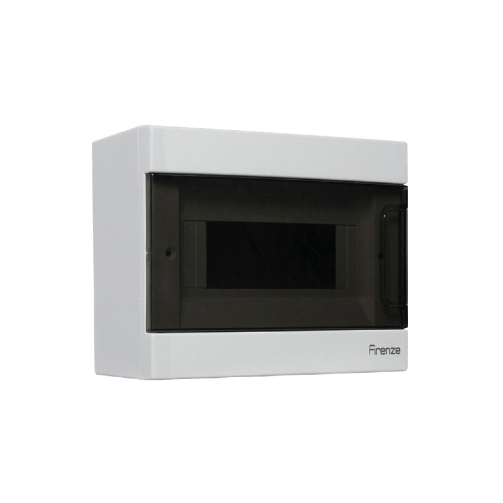 Tablero exterior 8 módulos, puerta fumé - Firenze - C10391