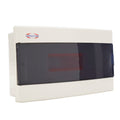 Tablero exterior DIN 12 mód. puerta fumé Luxury - CO7864