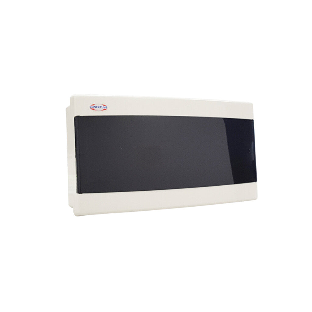 Tablero Luxury exterior DIN18mod IP41 puerta fumé - CO7865
