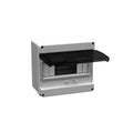 Tablero Luxury MAX riel DIN 12mod IP66 puerta fumé - CO7404