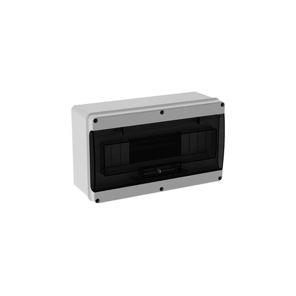 Tablero Luxury MAX riel DIN 18mod IP66 puerta fumé - CO7405