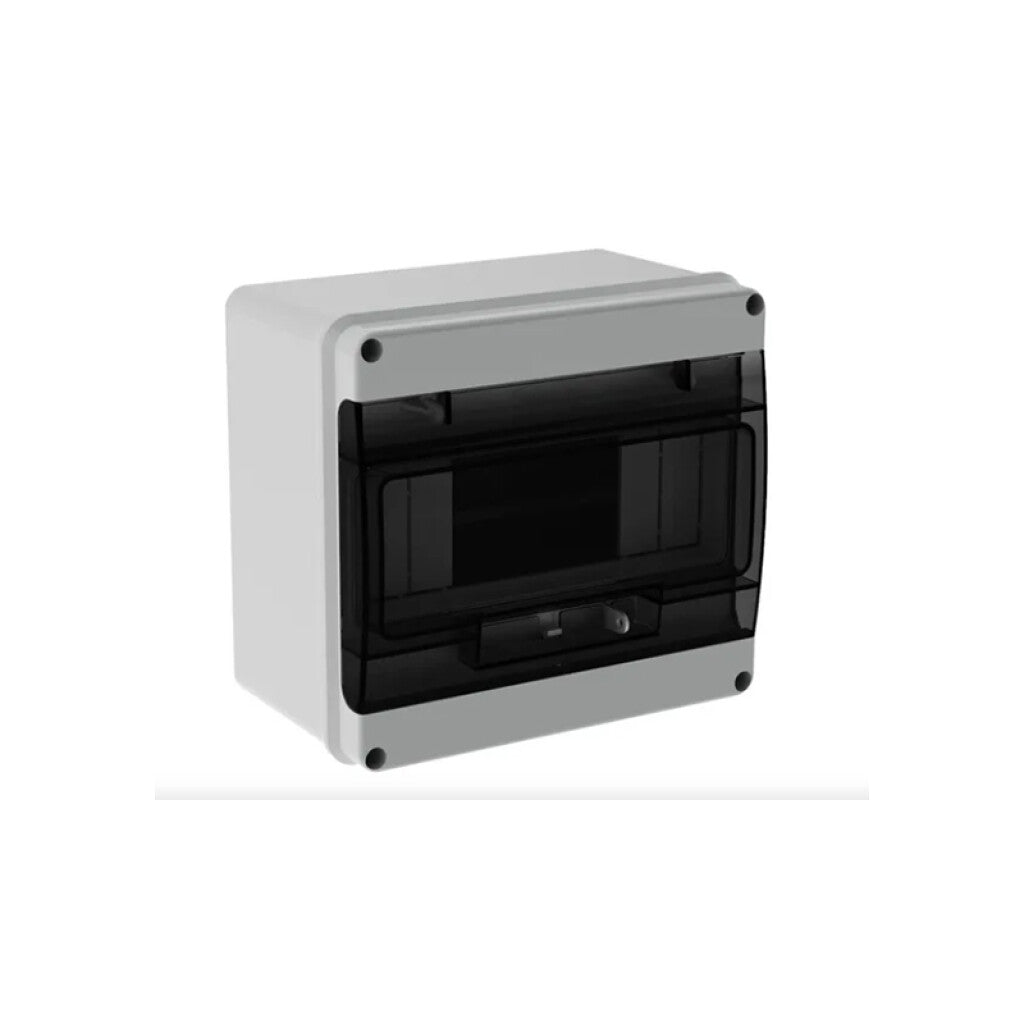 Tablero Luxury MAX riel DIN 8mod IP66 puerta fumé - CO7402