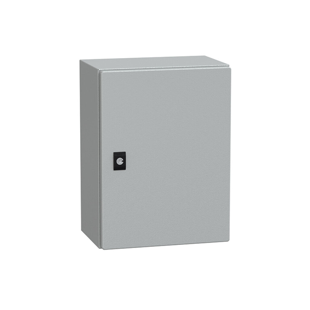 Tablero metálico CRN 400x300x200mm + bandeja IP66 - MG1704