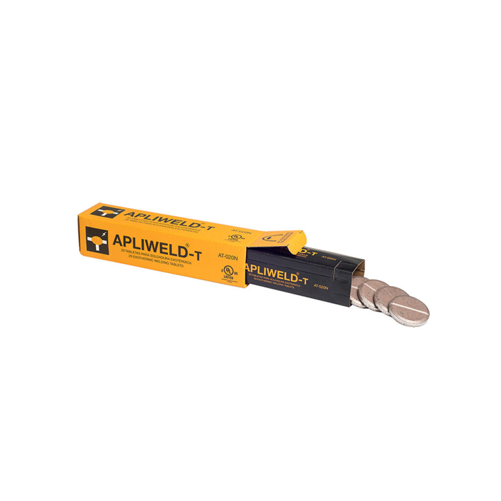 Tabletas de soldadura exotérmica Apliweld-T 20un. - AT6100