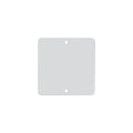 Tapa ciega 76x76mm blanca para caja Mini Reggio - M30926